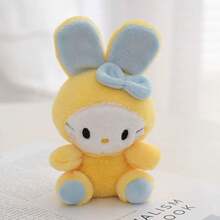SANRIO 1pc Plush Keychain 12cm Rabbit Bag Charm Doll, Cute Soft Stuffed Pendant, Suitable For Backpack, Wallet, Car Decoration, Kawaii Gift For Girls, Students And Collectors, 4 Styles Available - Multicolor - View 14