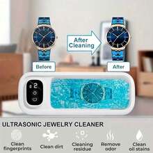 New Multi-Functional Portable Rechargeable USB Cleaner | A Home Cleaning Essential | Suitable For Jewelry, Makeup Brushes, Glasses, And Other Household Items |  Suitable For Home, Travel, Dormitory Use, Ideal Choice For Family And Female Friends - Blue - View 3