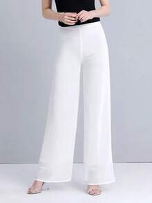 Women Pants - White - View 2