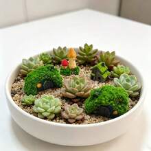 4件/1件 微縮景觀DIY場景配件 樹脂迷你花園火車裝飾品 沙盤模型裝飾 桌面迷你景觀 居家室內裝飾 小物件盆栽園藝搭配 小模型攝影道具 創意裝飾品 小模型盆栽園藝 - A - 查看 6