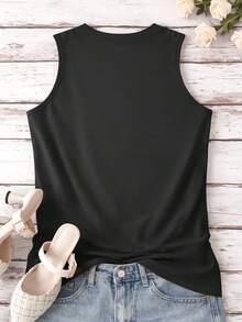Pickleball Mishap Print Tank Top |   Humorous Interactive Style Sleeveless Top |   Sports Funny T-Shirt |   2026 Summer New Casual Vacation Style Clot - 淺灰色 - 查看 10