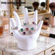 3D Printed Plastic Jewelry Storage Box, Cute Hand Design, Suitable For Storing Rings, Necklaces And Various Jewelry, Practical Accessory Storage Tool, Exquisite Holiday Gift, For Friends And Family - Multicolor - View 2