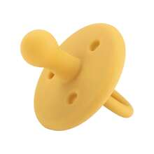 Silicone Pacifier For Newborns, , Soft Silicone Pacifier, Baby Feeding Supplies - Beige - View 7
