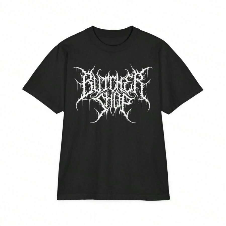 Women's Pure Cotton Casual T-Shirt: Unique Gothic Style Print, Short Sleeves And Round Neck Design. - 17 - 查看 1