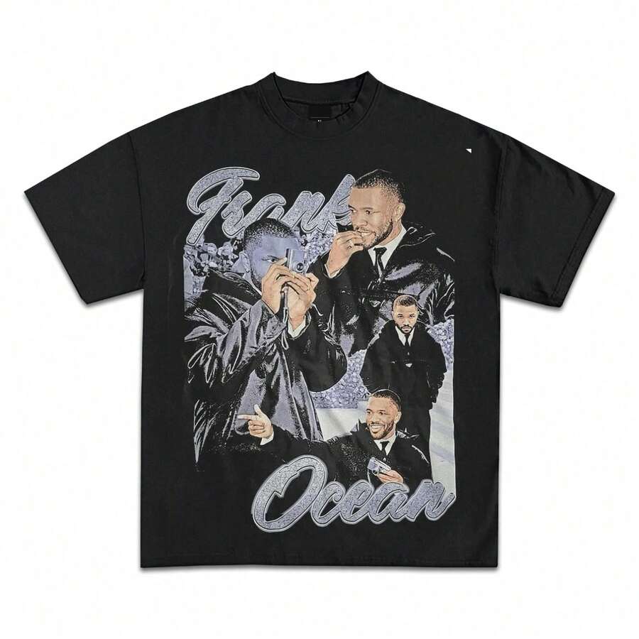 Camisetas con Estampado de Cara Grande de Mariah Scientist _ Camisetas de Alta Calidad y Peso Pesado para Adultos y Niños (2) - Negro 5 - Ver 1