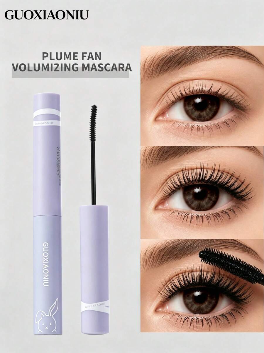 GUOXIAONIU Maskara Pelentik, Ringan, Tahan Lama, Tahan Air, Tahan Keringat, Anti Luntur, Riasan Mata Sehari-hari Gaya Korea - Rambut keriting lebat - View 1