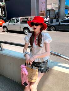 Women Tops - White - View 4