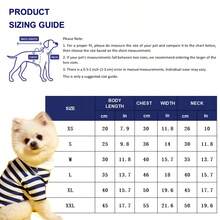 Animale de companie, pisică, câine, haine pentru câine, cățeluș, haine pentru câine Chihuahua, accesorii pentru pisoi, haine pentru animale de companie, haine dungate pentru câine, haine cu două picioare pentru pisică, tricou polo - Roz Coral - Vizualizare 2