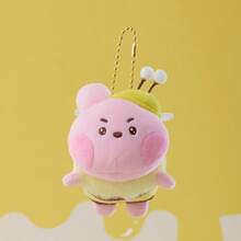 SKZOO BT21 Juguetes de Peluche de Dibujos Animados Anime Lindos Serie Minini HONEY BEE Abejita de Peluche Llaveros y Encantos de Bolsa-Perfecto para Fans de ARMY, Coleccionistas, Cumpleaños y Parejas - Multicolor - Ver 5