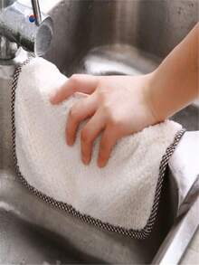 1pc/2pcs/5pcs/10pcs Small Towels With Hanging Loop, Kitchen And Bathroom Hand Towels, Super Absorbent Soft Hanging Towel Set - Multicolor - View 8