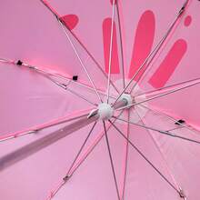 1pc Random Pattern Creative Cute Umbrella Ear Umbrella Prop Umbrella Decorative Umbrella Mini Dance Umbrella - Multicolor - View 12
