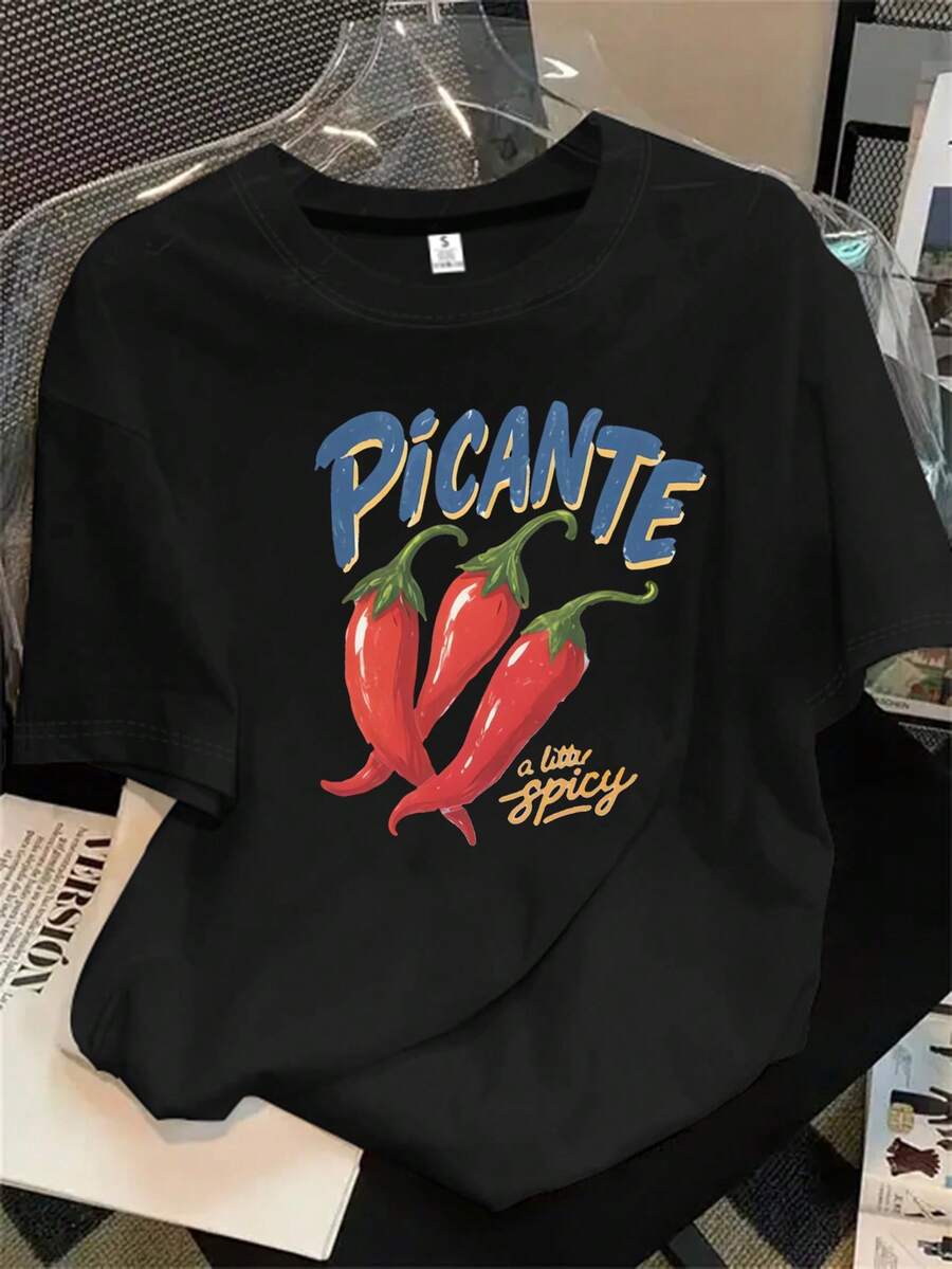 Halloween Graphic T-Shirt - Black - View 1