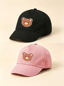 1/2pcs Newborn Baby Panda Baseball Cap, Infant Toddler Boys Girls Sun Hat, Suitable For Outdoor Daily Wear, UV Protection - Multicolor - View 49