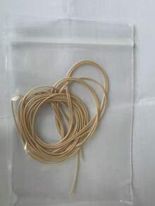 78.74英吋/0.5mm (單股) 手編蠟線 - 耐用非彈性珠寶製作線，光滑線材適用於DIY串珠手鍊、項鍊、毛衣與手工藝，編織感合成皮革質感線 (無捲盤裝) 用於DIY珠寶製作 - 蠟線 - 查看 9