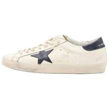 Golden Goose Super Star Beige Night Blue Mi Shenlan - 米深藍 - 查看 1