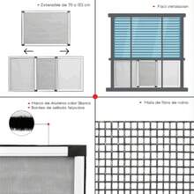 Schermi per finestre - 50 x (70-132) cm - Visualizzare 4
