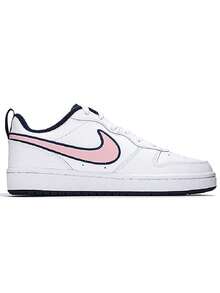 Nike COURT BOROUGH LOW 2 SE1 (GS) 青少年運動鞋，夏季新款兒童復古拼色休閒滑板鞋 DB3090-100 - DB3090-100 - 查看 5