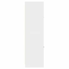 Apothecary Blanc 30x41x144,5 cm Bois d'ingénierie - Blanc - Voir 7