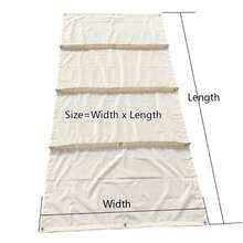 Retractable Awning, Adjustable Polyester Fabric With Buckle Holes, Outdoor Sun Shade, 81-90% UV Protection, Tool-Free Installation, Suitable For Patio, Deck, Garden, UV Canopy, Outdoor Privacy Solution, Design, Camping Equipment - Multicolor - View 12