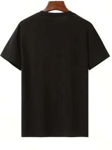 100% Cotton The Rookie Cast Group Portrait T-Shirt Round Neck Short Sleeve Streetwear Breathable Homme Soft Unisex Fashion Shirts Top For Women Men T Shirt Top For Women Unisex Retro Casual Oversized Tee Lightweight Comfortable Fabric Daily Street Concert Holiday Fashion Tops - Black - View 2