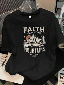Halloween Graphic T-Shirt - Black - View 1