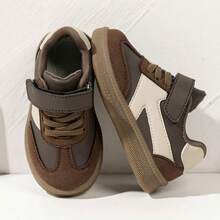 1 Pair Fashionable Baby Sneakers, Soft Breathable Fabric, Lightweight Cushioned Non-Slip Sole, Caring For Baby's Little Feet. Multiple Colors Available, Suitable For Running And Jumping, Must-Have For Cute Babies! - Brown - View 16