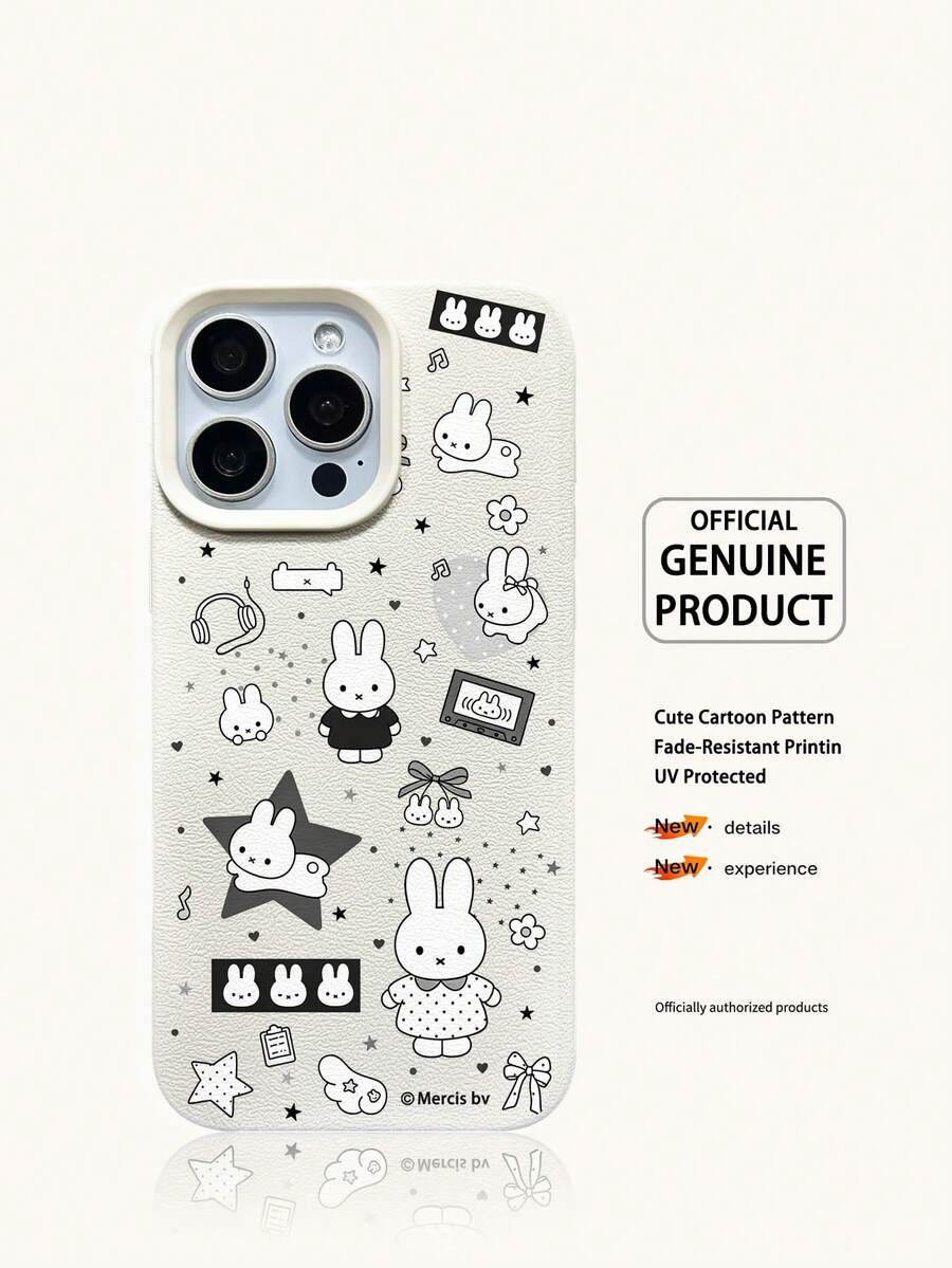 Miniso 1個可愛Miffy手機殼,輕巧、防滑且耐用,是夏季手機殼的完美選擇。適合卡通與動漫風格手機殼,相容於iPhone 17、17 Air、17 Pro、17 Pro Max、11、12、13、15、16 Pro、16 Pro Max、14 Plus、15 Plus、16 Plus、15 Pro、16 Pro Max和XR。適合作為送給家人和朋友的節日禮物 - 米色 - 查看 1