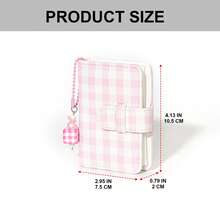 28-Page Mini Photo Album, Compatible With Fujifilm Mini 13 12 11 SE 41 Instant Camera 2.15x3.4 Inch Photo Paper, PU Material With Cover Display Mini Photo Album Book - View 2