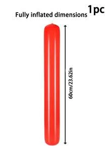1 pieza Palo inflable multicolor premium, reutilizable. Versátil como flotador de agua y ayuda profesional para entrenamiento de natación. Ideal para piscinas de vadeo, piscinas inflables, piscinas de natación regulares y fiestas en la playa. Solo para uso de adultos. Un imprescindible para las vacaciones. - Varios estilos - Ver 13