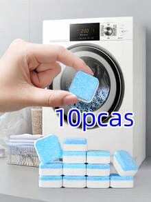 Washing Machine Cleaning Tablets - Effervescent Deep Cleaning And Descaling, Suitable For Washing Machines, Home Use - White 1pc - View 10