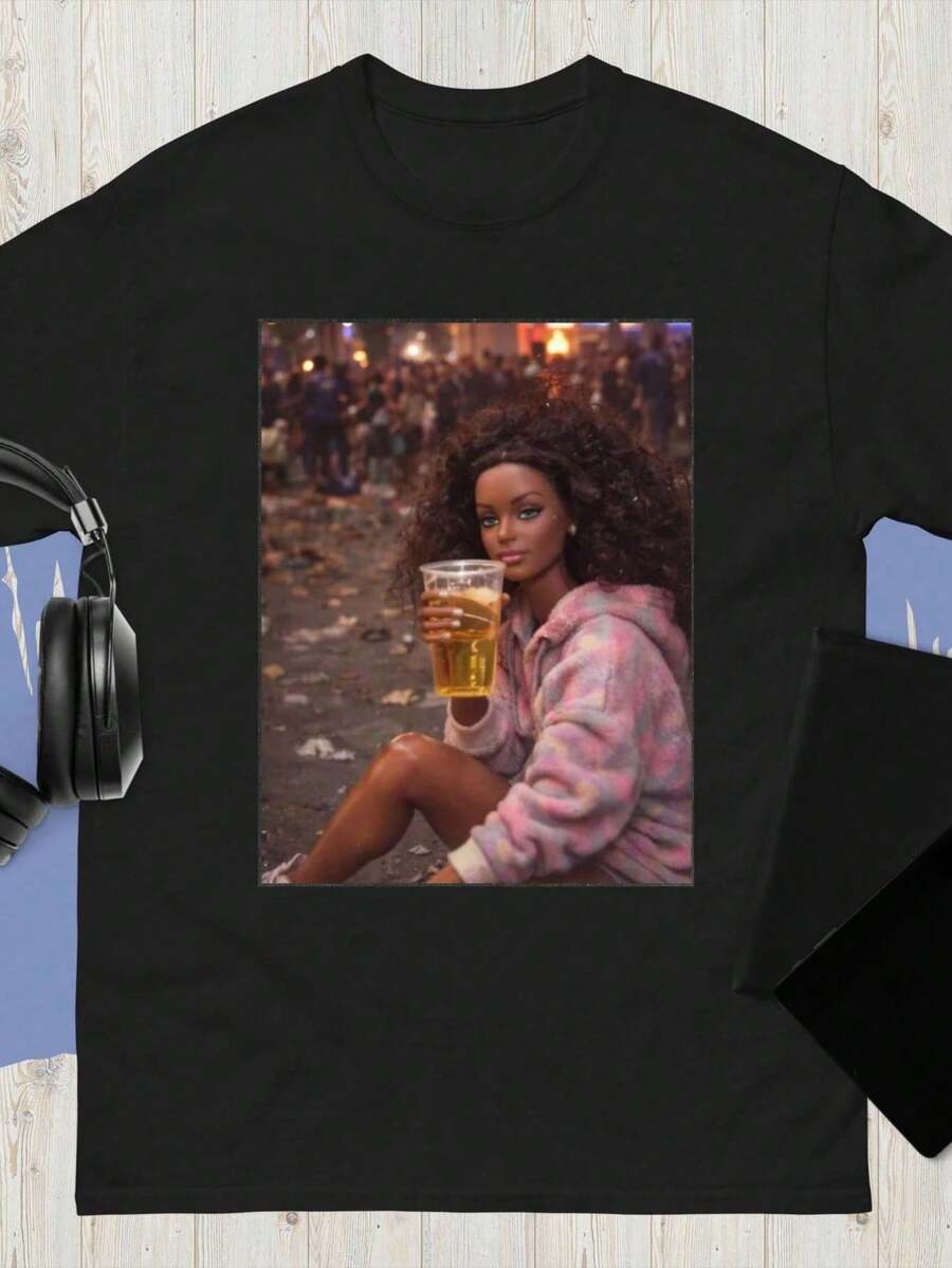 Women T-Shirts - Black - View 1