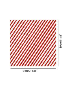 50PCS Multicolor Diagonal Striped Greaseproof Food Wrapping Paper Baking Parchment Paper Suitable For Hamburger Sandwich Wrapping Picnic Camping BBQ Party Birthday Holiday Gathering And Home Baking - Multicolor - View 11