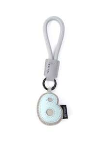 1pc PU Leather 3D Letter A-Z Keychain Pendant, Women's Fashion Bag Backpack Charm With Round Ring Buckle - Suitable For Valentine's Day Gift Or Decoration - Multicolor - View 27