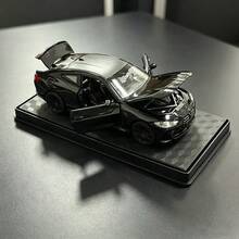 新款 M4 性能跑車模型 - 1/32 比例合金車模 - 可開車門/引擎蓋/後車廂 - 附展示底座，適合汽車愛好者收藏 - 桌面擺飾 - 房間裝飾擺件 - 生日禮物/情人節禮物/父親節禮物 - 彩色 - 查看 7
