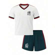 Camiseta Infantil de México para la Copa Mundial 2026 XC0Q T0PI - Blanco - Ver 7