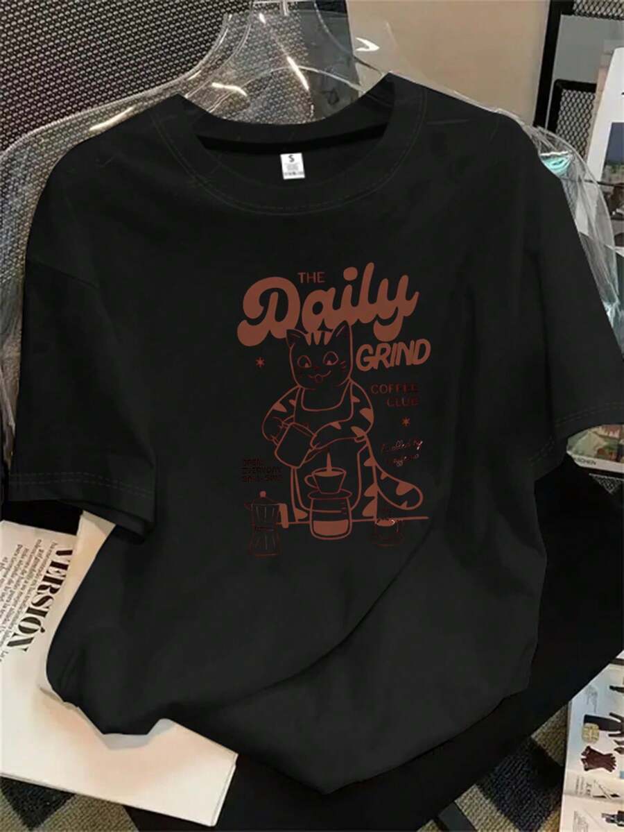 Halloween Graphic T-Shirt - Black - View 1