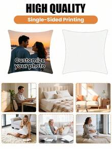 Dia da Independência dos EUA, Fronha Personalizada, Bandeira Americana Personalizada, Foto Personalizada, Fronha Macia e Confortável Personalizada, Adequada para Sala de Estar, Uso no Sofá. Imagem Especial Personalizada como Presente de Aniversário, Presente Familiar, Presente de Casamento, Lembrança. Impressão Unilateral, Adequada para Todas as Estações, Lavável - Multicolorido - Visão 10