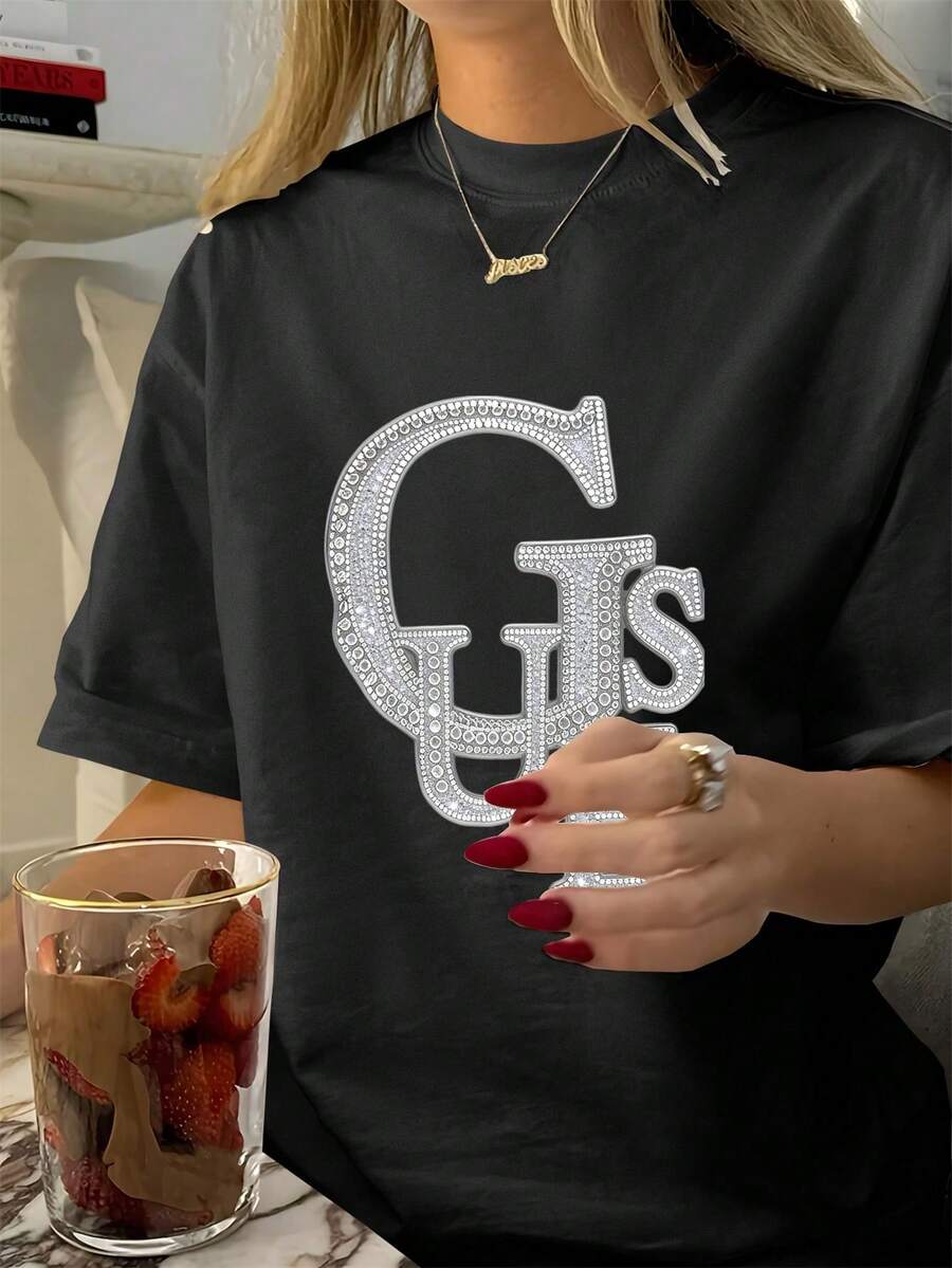 Women T-Shirts - Black - View 1