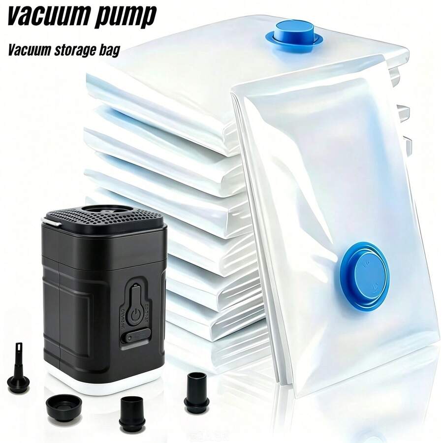 RAF Portable Vacuum Pump, Dual-Use Inflation And Deflation. Suitable For Airbeds, Mattresses, Air Cushions, Boats And Swim Rings. Also Works As A Vacuum Pump For Storage Bags And Clothing. Ideal Camping Essential. Spring/Summer Special Offer!