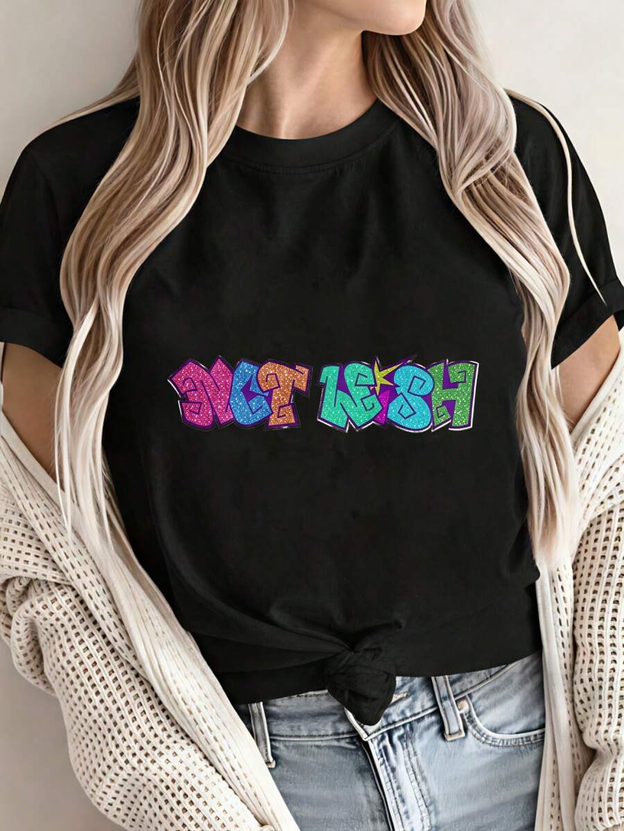 Women T-Shirts - Black - View 1