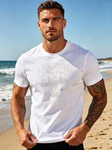 Men T-Shirts - White - View 1