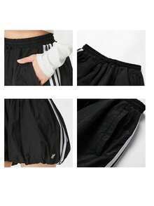 Adidas Originals 女款運動短褲 BALLOON SHORTS 側條紋燈籠短褲 KY5067 - KY5067 - 查看 5