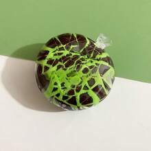 Creative Mint Mango Dark Chocolate Handmade Ball, Crunchy Stress Relief Toy, Makes Sound When Squeezed, Moldable - Multicolor - View 13