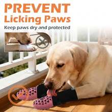 Anti Slip Dog Socks To Prevent Licking Paws, Hot Pavement Dog Boots And Paw Protectors Booties For Hardwood Floors With Heart Grippers, Dog Shoes For Small Medium Lar Senior Dogs Indoor XS - XSmall - View 5