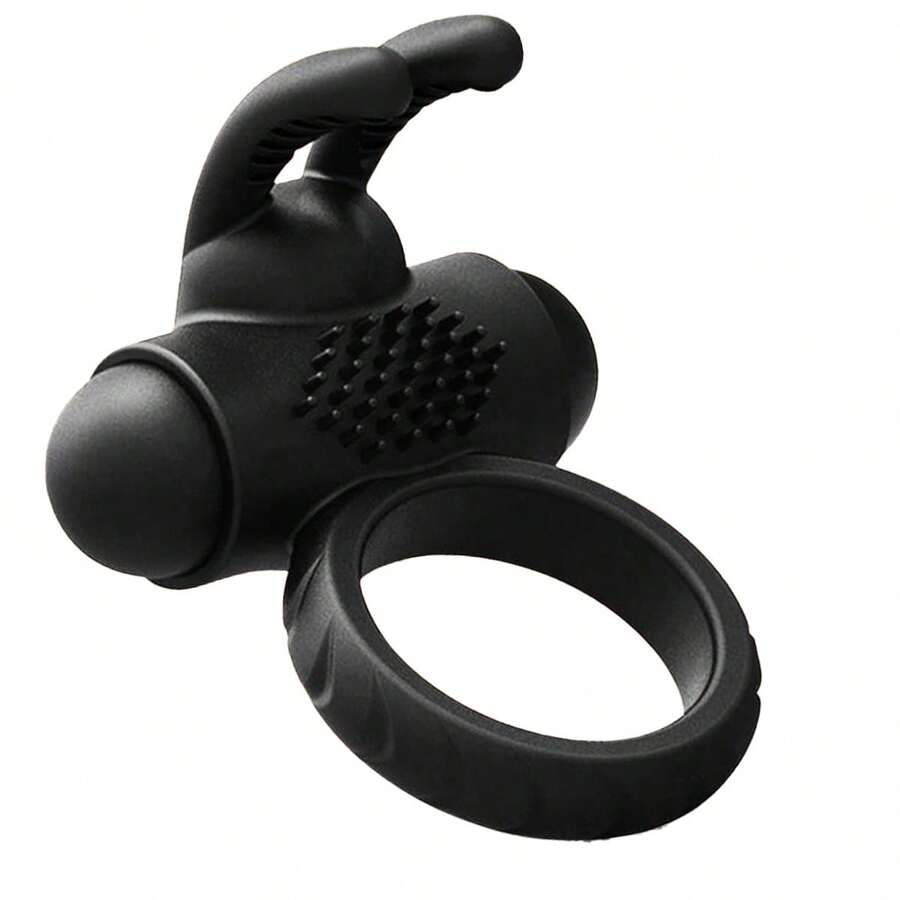 Vibrating Penis Ring Adult Sex Toy For Men, Rabbit Vibrator Silicone Cock Ring For Couple Vibrator, Male Erection Enhancing And Female Clit Vibrators, Adult Sex Toys, Soft Stretchy Cock Rings For Men - one-size - View 1