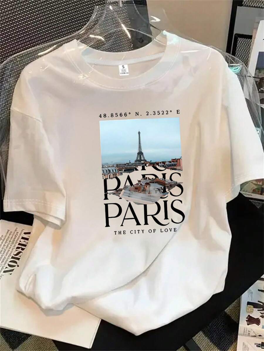 Halloween Graphic T-Shirt - White - View 1
