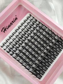 120 Pcs Rabbit Lash Cluster Cartoon-Style Lash Clusters Fine Cluster Lash Extension Anime Fairy Style Individual Lash Cluster Point Tip Lash Extensions 8-16mm Mixed Length - D - View 5