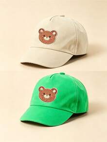 1/2pcs Newborn Baby Panda Baseball Cap, Infant Toddler Boys Girls Sun Hat, Suitable For Outdoor Daily Wear, UV Protection - Multicolor - View 41