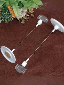 4/8/12pcs Reusable Wedding Table Number Card Holders, Suitable For Weddings, Parties And Events, Sturdy Table Stands And Memo Clips, Suitable For Photos And Notes - View 4
