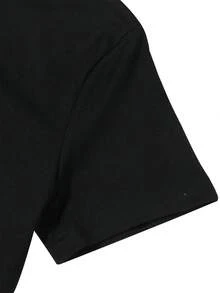 Men T-Shirts - Black - View 4